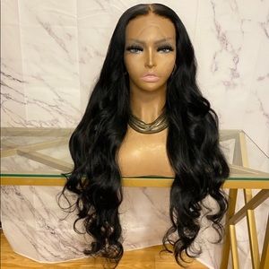 Beautiful Luxurious Virgin Human Hair Lace Wig